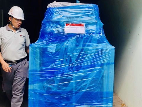 Hoàn thiện hệ thống khí FM200 ctrinh nhà máy Yokohama