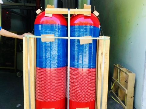 Hoàn thiện hệ thống khí FM200 ctrinh nhà máy Yokohama