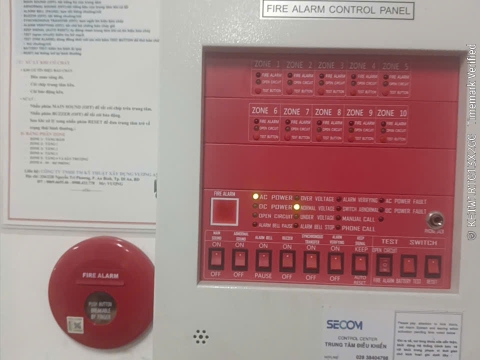 Bảo trì định kỳ hệ thống Phòng cháy chữa cháy cho công ty Kobelco