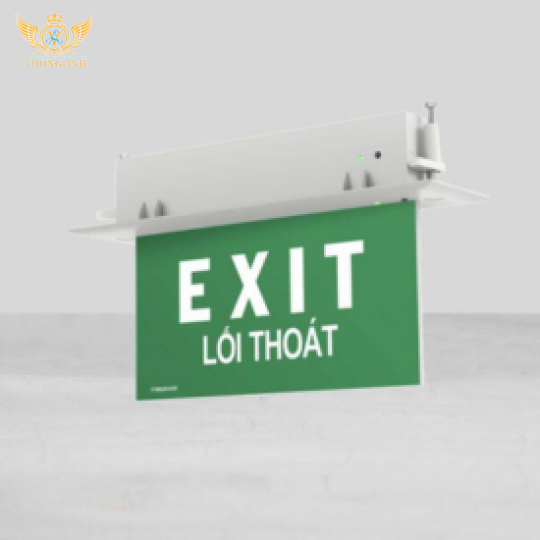 Đèn Exit Thoát Hiểm Paragon PEXL26U Loại Âm Trần